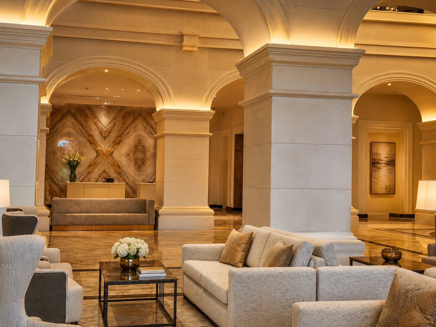 Arrival & Public Spaces — Portrait Resort